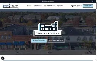 Downtown Dental of Lakeville website