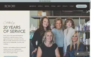 Salon Onyx of Lakeville website