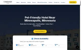 Lakeville Inn website