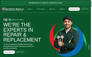 Home Energy Heating & Cooling of Minnetonka website
