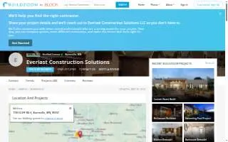 Everlast Construction Solutions of Burnsville website