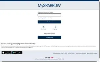 Sparrow Plumbing and Handyman website