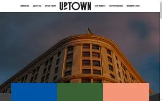 Uptown Real Estate website
