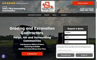 Quality Grading & Dirtworks website