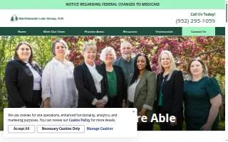 Northwoods Law Group website