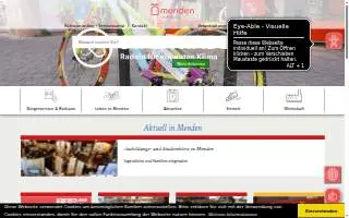 Menden Accounting & Tax Service website