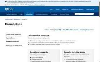 Mi Reembolso website