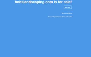 Bob's Lawn Landscaping Inc