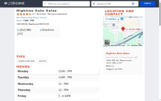 Highline Auto Sales