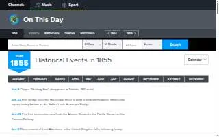 1855 Saloon and Grill website