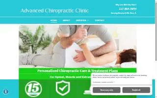 Advanced Chiropractic of Maplewood website