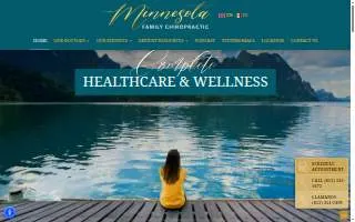Minnesota Family Chiropractic website