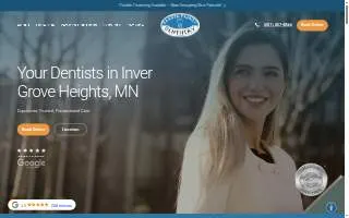 Dakota Family Dentistry of Inver Grove Heights website