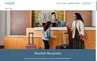 Fairfield by Marriott Inn & Suites Minneapolis North/Blaine of Andover website
