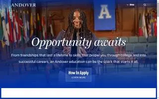Andover Senior Center website