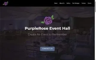 PurpleRose Hall - Event Center website