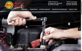 Apex auto and transmission repair of Coon Rapids website
