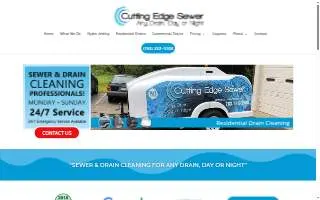 Cutting Edge Sewer & Drain - Coon Rapids website