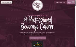 Embrace the Grape Beverage Catering