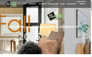 Sab Homes website