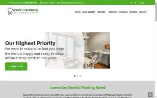 Bogey Hills Dental website