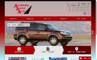 Affordable Avenue Auto website
