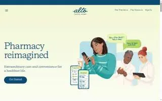 Alto Pharmacy of Las Vegas website