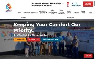 Integrity Aire website