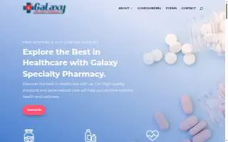 Galaxy Specialty Pharmacy website