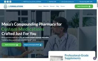 RxFormulations website