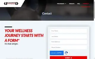 Unleashed Fitness of St. Charles website