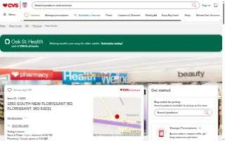 CVS Pharmacy of Florissant website