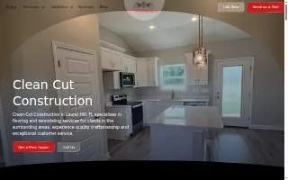 Clean Cut Construction, LLC website
