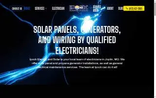 Ipock Electric website
