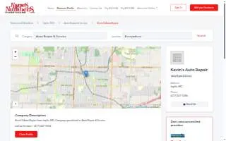 Kevin's Auto Repair of Joplin website