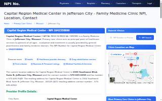 Family Medicine Clinic-Jefferson City-SW Blvd, Ste B