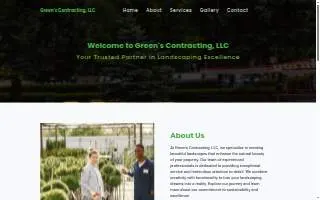 Green's Electrical Contracting website