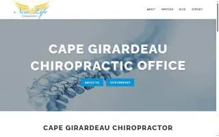 Warren New Life Chiropractic website