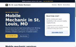 St. Louis Best Mobile Mechanic