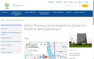OHSU Pharmacy, South Waterfront (Center for Health & Healing, Building 1)