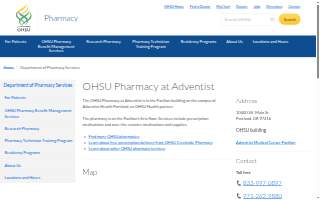 OHSU Pharmacy at Adventist, East Portland