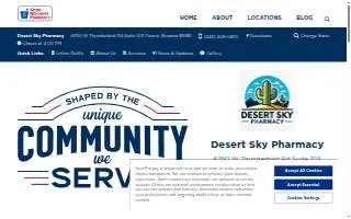 Desert Sky Pharmacy of Glendale website