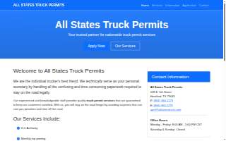 All States Truck LLC Cross Dock Warehouse Lumper Service