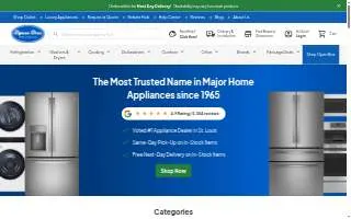 Slyman Bros Appliances of Ballwin website