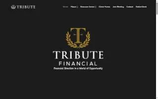 Tribute Financial of Wentzville website
