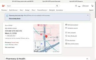 WALGREENS #16542 Pharmacy website