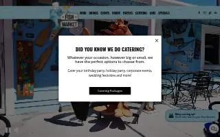 The Fish Market website