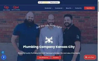 Quality Plumbing Inc of Liberty website
