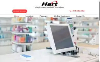 Hart Pharmacy of Wichita website