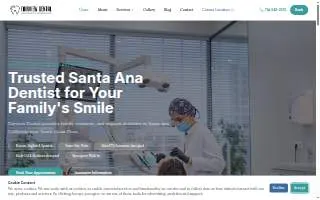 Fairview Dental of Santa Ana website